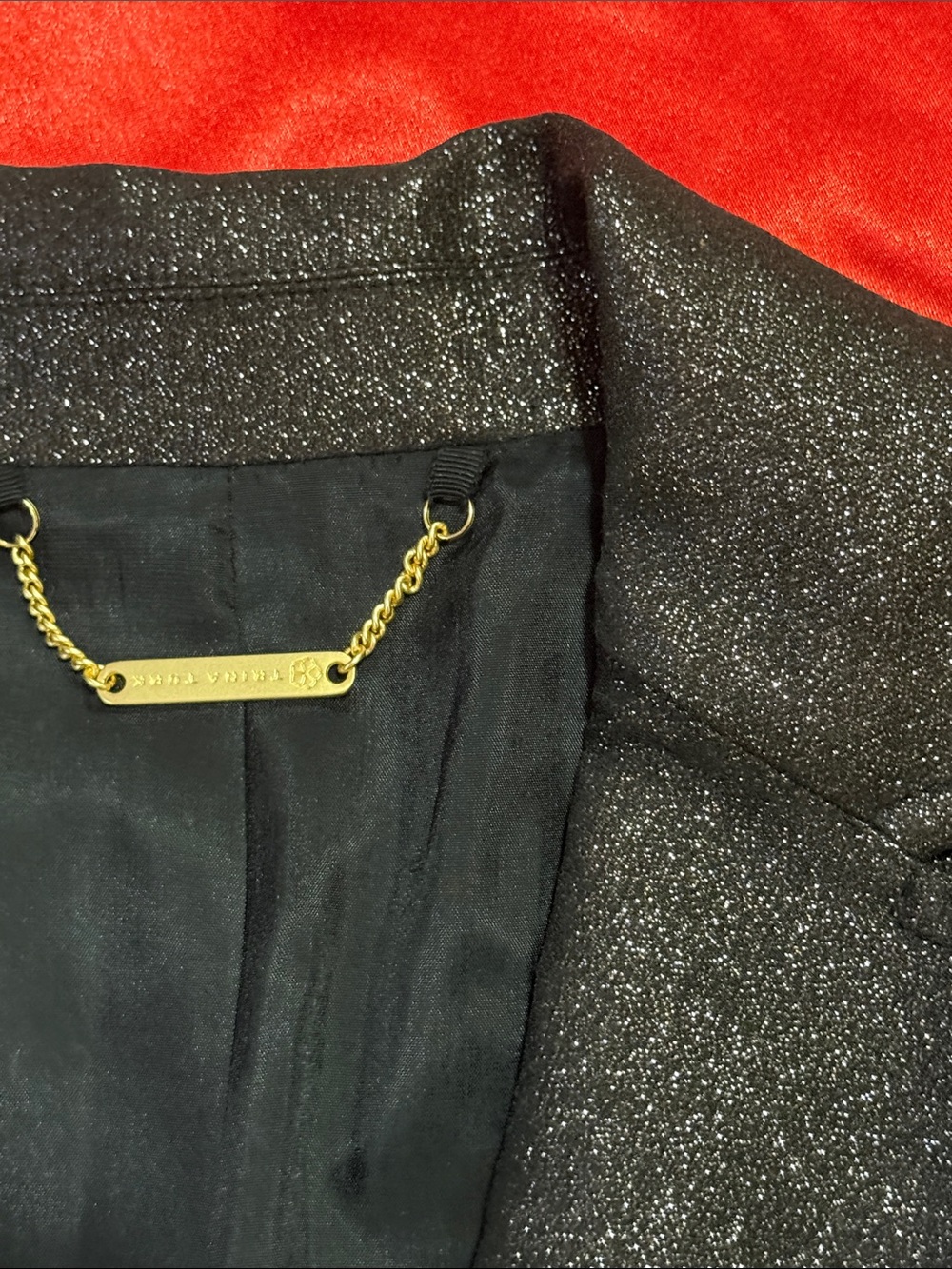 WOW POSHMARK - Authentic Trina Turk NWOT Sparking Black Blazer